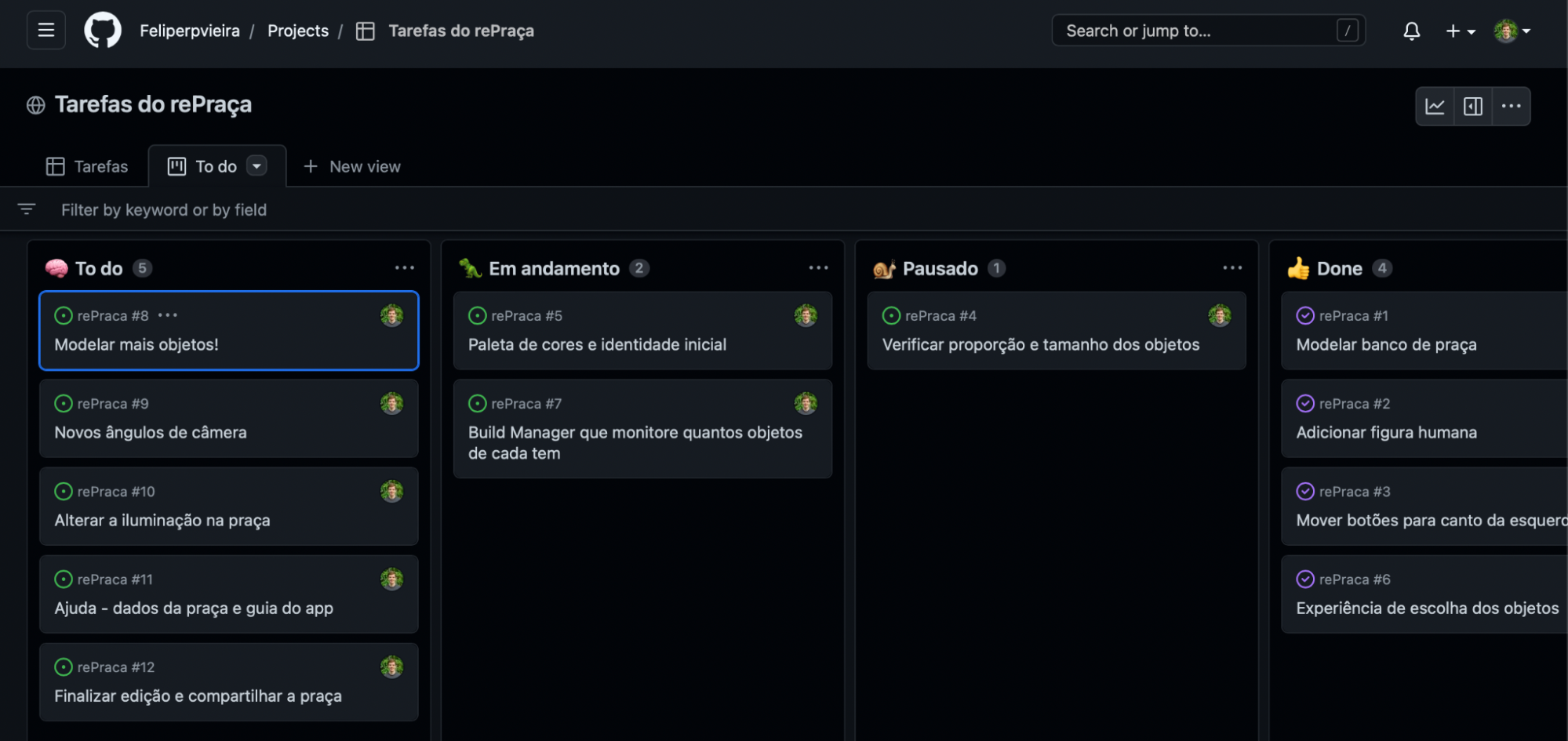 project no github