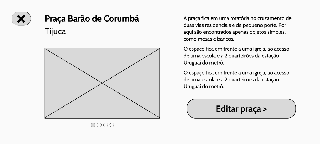 ficha informações de praça
